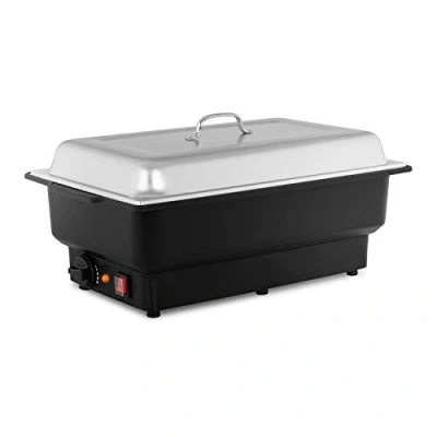 Bild av Royal catering skavning skål buffé matvärmare RCCD 1/1 100 KS E (13,3 L, 900 W, inkl. GN behållare, mm behållardjup, 30 90 C, 5 temperatursteg) svart