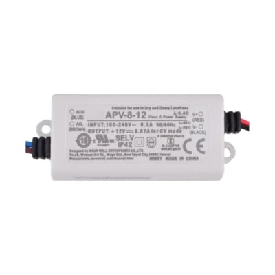 Bild av Mean Well APV 8 12 AC DC enkel utgång LED drivrutin, konstant spänning