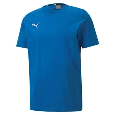 Bild av PUMA Herren T shirt teamGOAL 23 Casuals Tee, Electric Blue Lemonade, L, 656578