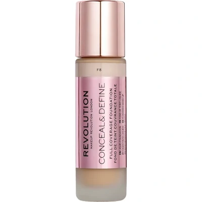 Bild av Makeup Revolution Conceal &amp; Define Foundation Foundation, Storlek: 23 ml, F8