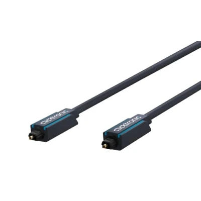 Bild av Clicktronic Casual opto kabel, optisk digital ljudkabel med 3,5 mm adapter, 1,0 m, RAL, 1 m