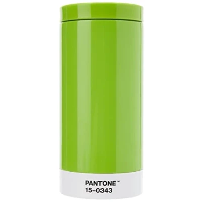 Bild av PANTONE To Go cup, stainless steel travel mug/thermo 430 ml, green, Greenery 15 0343, Color of The Year 2017