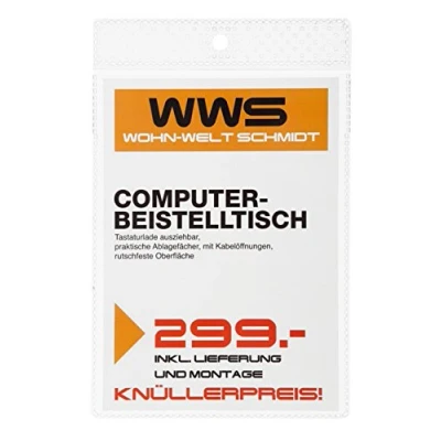 Bild av Durable 229719 Dokumentficka A6, transparent, 100 stycken