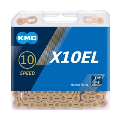 Bild av Grandinė KMC X10EL Ti N Gold 10 speed 114 links