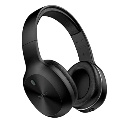 Bild av Edifier W600BT Bluetooth headset (Bluetooth V5.1) Trådlösa over Ear hörlurar med upp till 30 timmars batteritid, simultant anslutning av två källor, inbyggd mikrofon, svart
