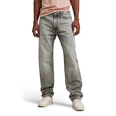 Bild av G STAR herr Jeans Type 49 Relaxed Straight Jeans, grå (Solblekt skal D20960 d290 d902), 27W / 32L