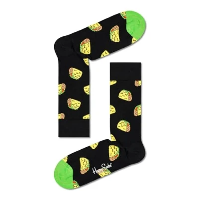 Bild av Happy Socks Färgglada och glada strumpor Taco To Go Sock storlek 4146, flerfärgad, 41/46 EU
