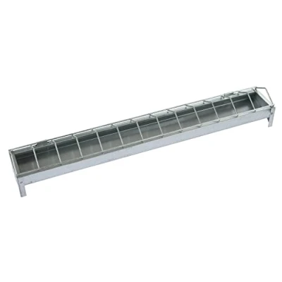 Bild av Kerbl 71303 galvaniserat fodertråg, 100 cm lång, 10 bred, för höns