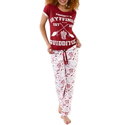 Bild av Harry Potter dam Quidditch pyjamas, flerfärgad, M