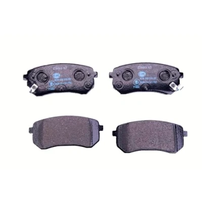 Bild av HELLA 8DB 355 006 581 Jeu de plaquettes frein avec indicateur d&#039;usure KIA: Picanto II, I, HYUNDAI: i10 II Berline