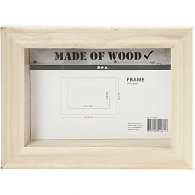 Bild av Ram 3D med Glas 18,3x23,1 cm Furu 1 st