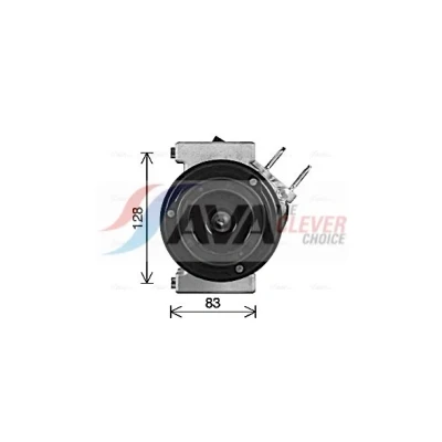 Bild av PRASCO FDAK682 Compresseur De Climatisation HS13N PAG 46 R 134a FORD: Ranger Mk3