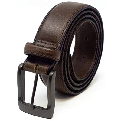 Bild av Ashford Ridge Herr 32 mm hel läder kostym byxbälte, Brun, 40 44W / 49L XL