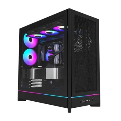 Bild av Montech HS01 Mesh Chassi Miditower Svart