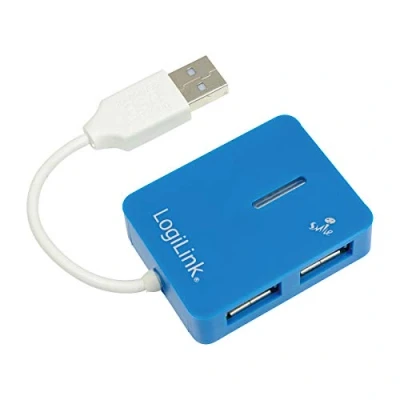 Bild av LogiLink Smile 4 Port USB 2.0 Hub blå