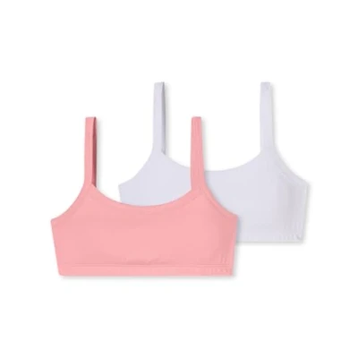Bild av Schiesser 2PACK Fresh VIBE Topp för barn, Storlek: 140, Weiss rosa