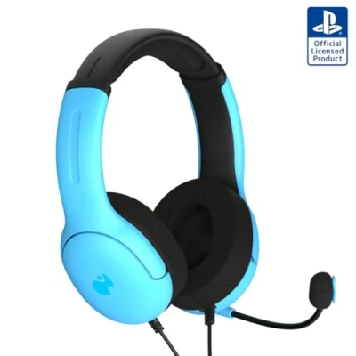Bild av PDP PS5 AIRLITE Wired Headset Neptune Blue