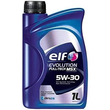 Bild av Elf Evolution Full Tech MSX 5W 30 1I Huile moteur 2194903 RENAULT: LAGUNA 3, Megane 3 Coupe, 4, BMW: Berline, 5 Touring, 7