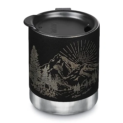 Bild av Klean Kanteen läger mugg 355 ml laser etch Mntns borstad svart