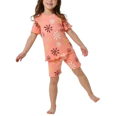 Bild av Schiesser SET World Pyjamas för barn, Storlek: 92, Apricot