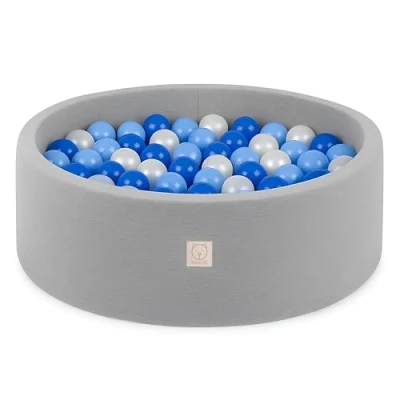 Bild av MISIOO Smart bollbad barn för babyrum 200 bollar leksak maskintvättbar Öko Tex 90 x 30 cm