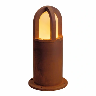 Bild av SLV Rusty Cone 40 rostbrun sockellampa cm