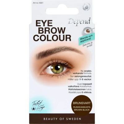 Bild av Depend EyeBrow Colour Brown Black