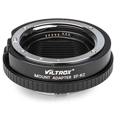 Bild av EF R2 autofokus linsadapter montering med anpassad kontrollring för Canon EF/EF S objektiv till EOS R R5 R6 RP kamera