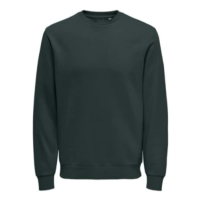 Bild av ONSCERES Crew Neck NOOS, Mörkaste granen, S