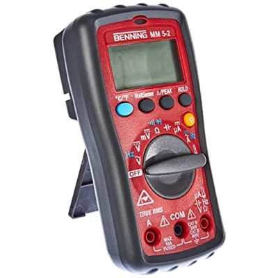 Bild av Benning MM 5 2 TRMS digital multimeter, 044071, röd, svart