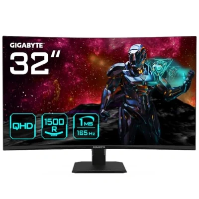 Bild av Gigabyte GS32QC écran plat de PC 80 cm (31.5&quot;) 2560 x 1440 pixels Quad HD LCD Noir