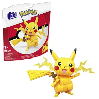 Bild av Pokémon Mega Construx Medium Pikachu 211 Bitar