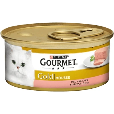 Bild av Våtfoder Lax Mousse för Katt 12 x 85 g