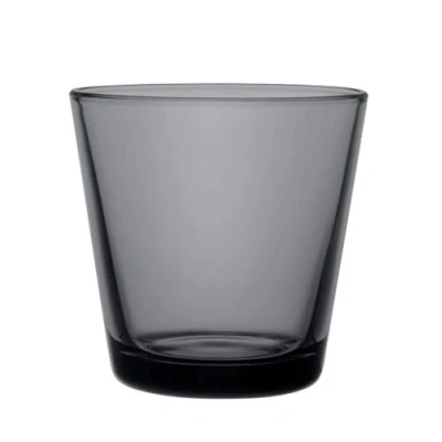 Bild av Iittala Glasses Kartio Dark Grey 210 ml Set of 2