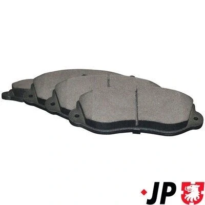Bild av JP GROUP 1263602910 Jeu de plaquettes frein Essieu avant contact signal d&#039;usure exclu RENAULT: MASTER 2 Kasten, Pritsche/Fahrgestell