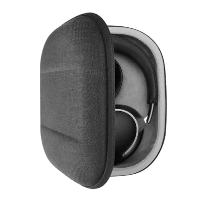 Bild av Geekria Shield hörlurar fodral kompatibelt med Bose QC Ultra, 45 II, 35 II spelheadset, 25, ersättning hårt skal resväska kabelförvaring (mörkgrå)