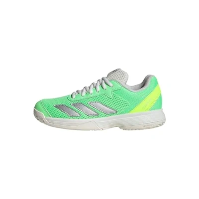 Bild av adidas Performance Courtflash Unisex All court tennisskor pure teal/silvercoloured/lucid lemon för barn, Storlek: 39 1/3 Skinnimitation/textil