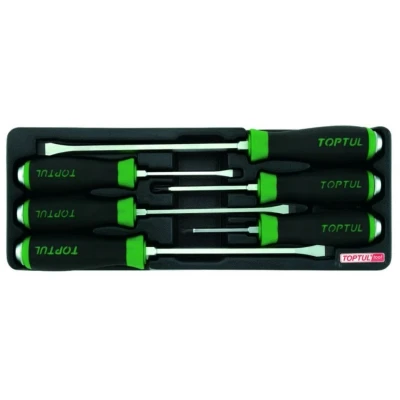 Bild av TOPTUL GAAT0601 Module servante 6 PH1 x 75mm, PH2 100mm, 5.5 6.5 150mm, 8.0 175mm, 10.0 200 136 364 Fente, Cruciforme (PH)