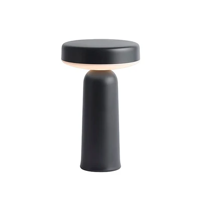 Bild av Muuto Ease Portable Lamp Bärbar lampa Black H21,5 x W13,16 D13,16 Ø13,16 cm