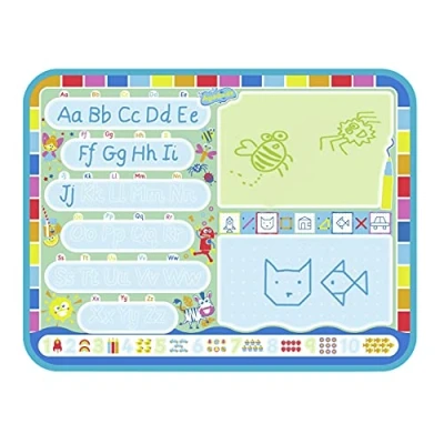 Bild av Aquadoodle My ABC Doodle Large Water Mat, Official TOMY No Mess Colouring &amp; Drawing Game, Suitable for Toddlers and Children Aged 3, 4 5 +