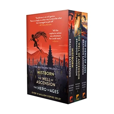 Bild av Mistborn Trilogy Tpb Boxed Set: Mistborn, the Well of Ascension, Hero Ages