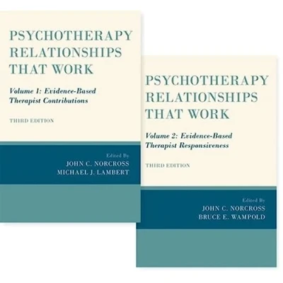 Bild av Psychotherapy Relationships That Work, 2 Vol Set