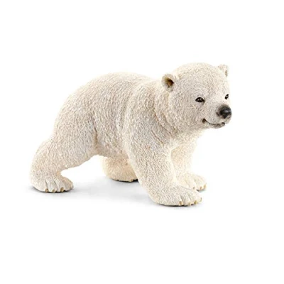 Bild av schleich WILD LIFE Isbjörnsunge, springande, från 3 år, 14708 Leksaksfiguren, 4 x 7 cm