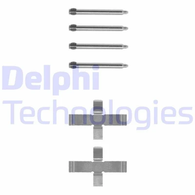 Bild av DELPHI LX0094 Kit d&#039;accessoires, plaquette de frein à disque