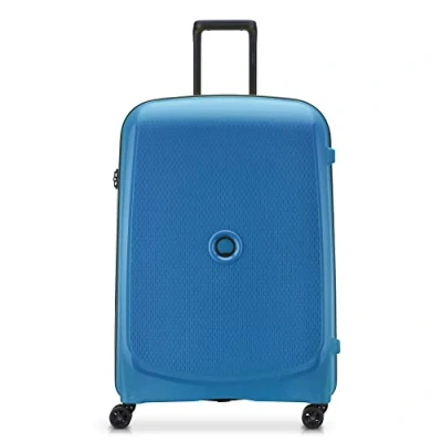 Bild av DELSEY PARIS BELMONT PLUS hårt fodral i plusstorlek 76 x 52 32 cm 102 liter L zinkblå, L, Stretchigt