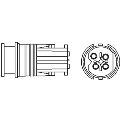 Bild av MAGNETI MARELLI 466016355025 Sonde lambda chauffé 4 MERCEDES BENZ: Classe C Berline, SLK, Coupe