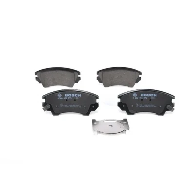 Bild av BOSCH 0 986 494 275 Jeu de plaquettes frein Low Metallic avec indicateur d&#039;usure tôle anti bruit, instructions montage