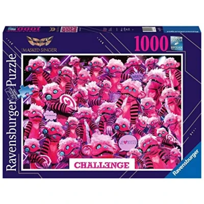 Bild av Ravensburger pussel 16771 Challenge Monster 1000 bitar för vuxna och barn från 14 år, känd The Masked Singer