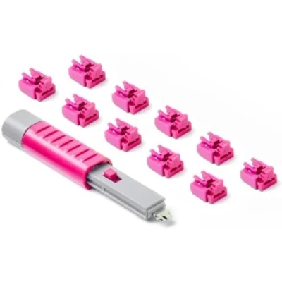 Bild av Smartkeeper NL03PKPK, Portblockerare + nyckel, RJ 45, Rosa, 1 styck, Polypåse, 130 mm