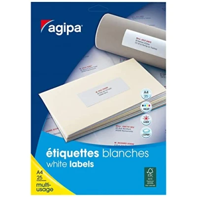 Bild av Agipa White Multipurpose 20 A4 55 x 30